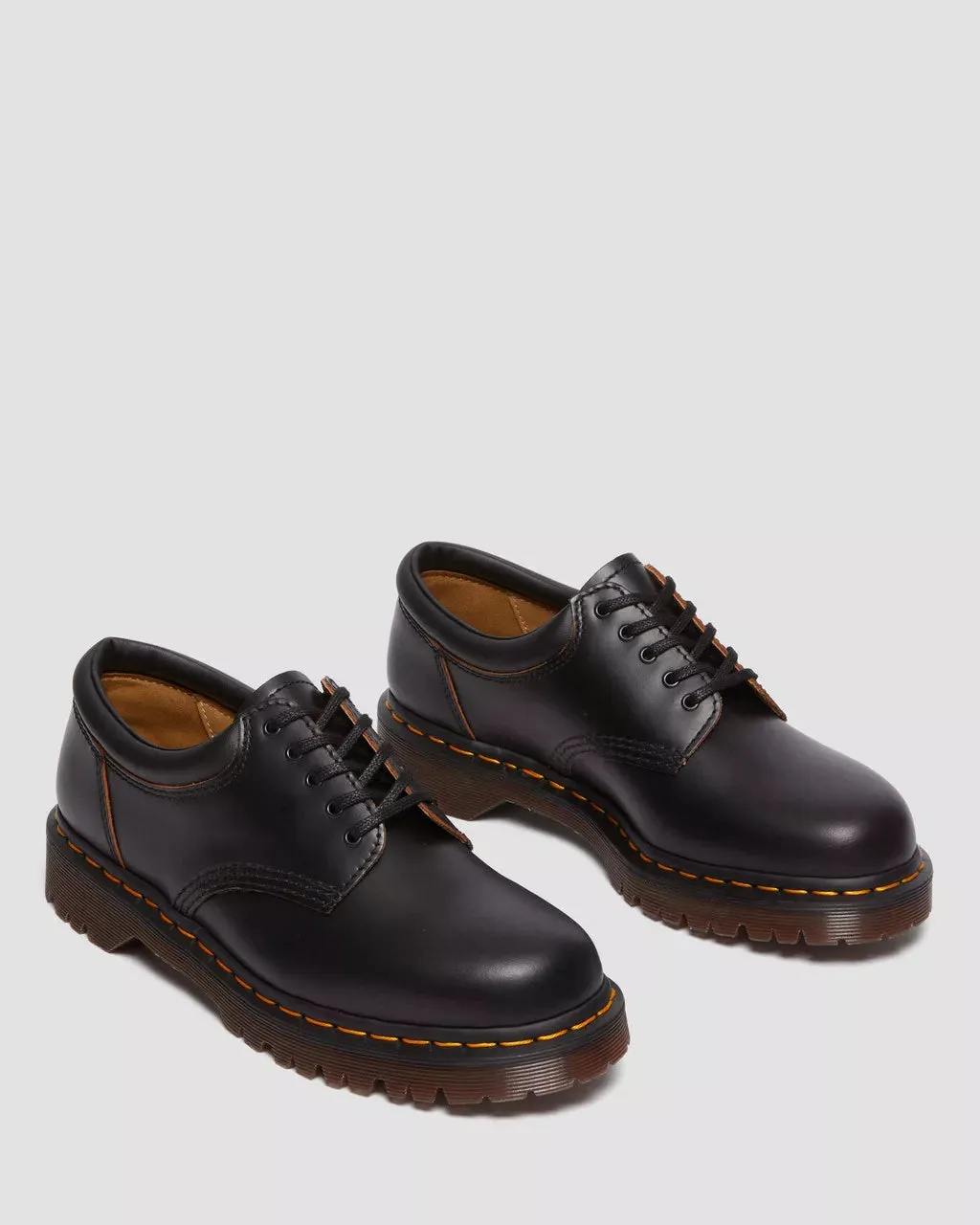 8053 Vintage Smooth Leather Oxford Shoes