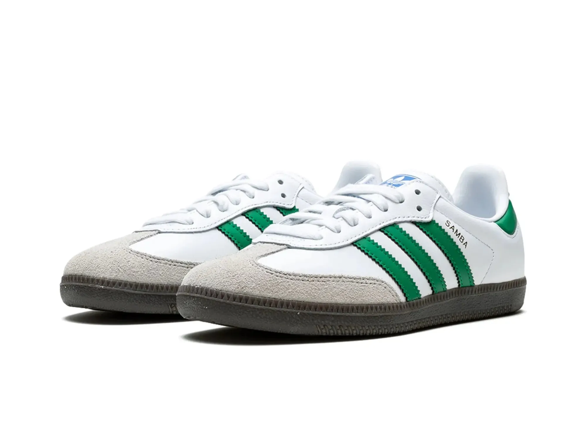 Adidas Samba "Footwear White Green"