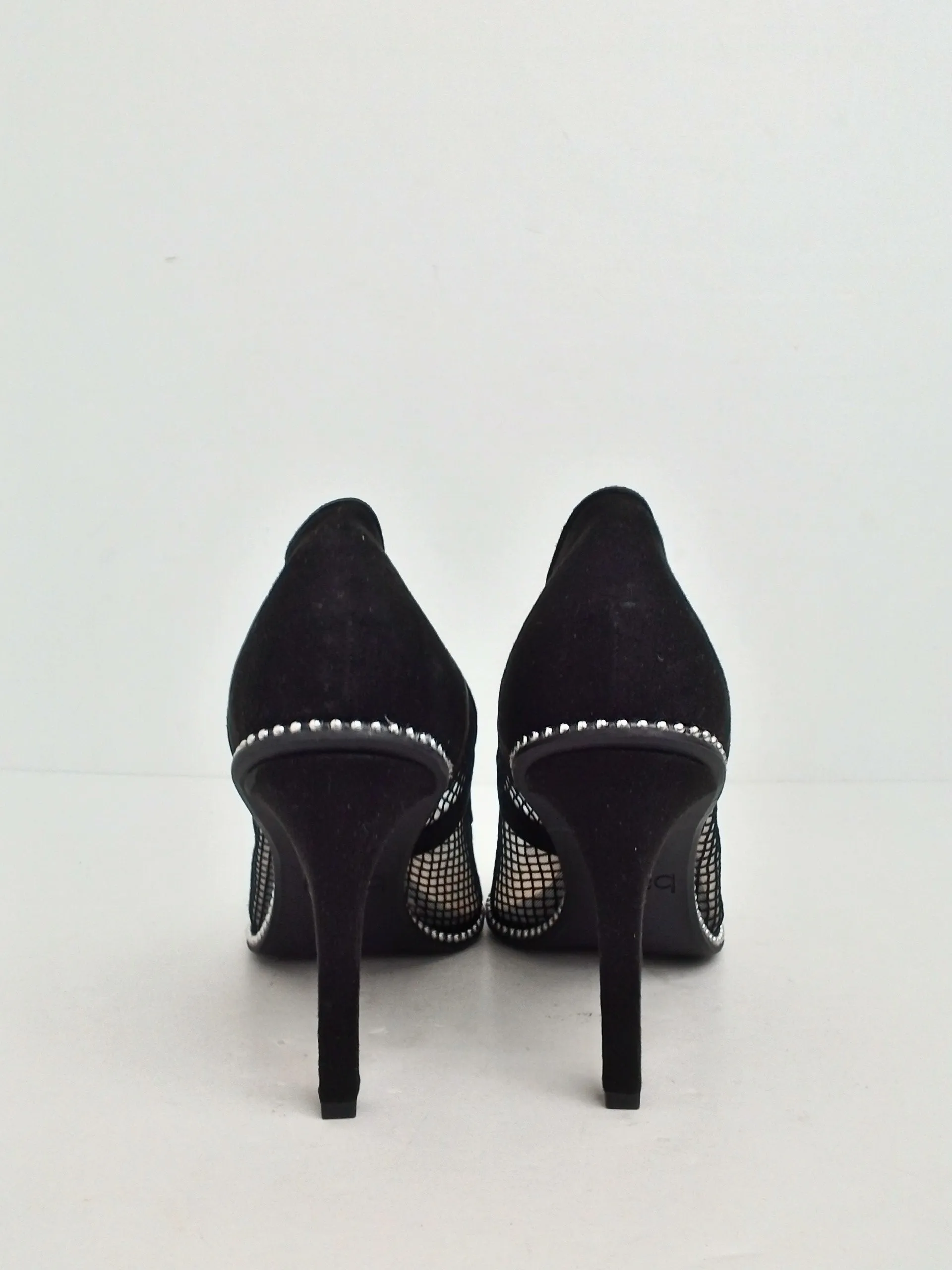 Bar III Women's Black/Clear Pumps Size 6 M