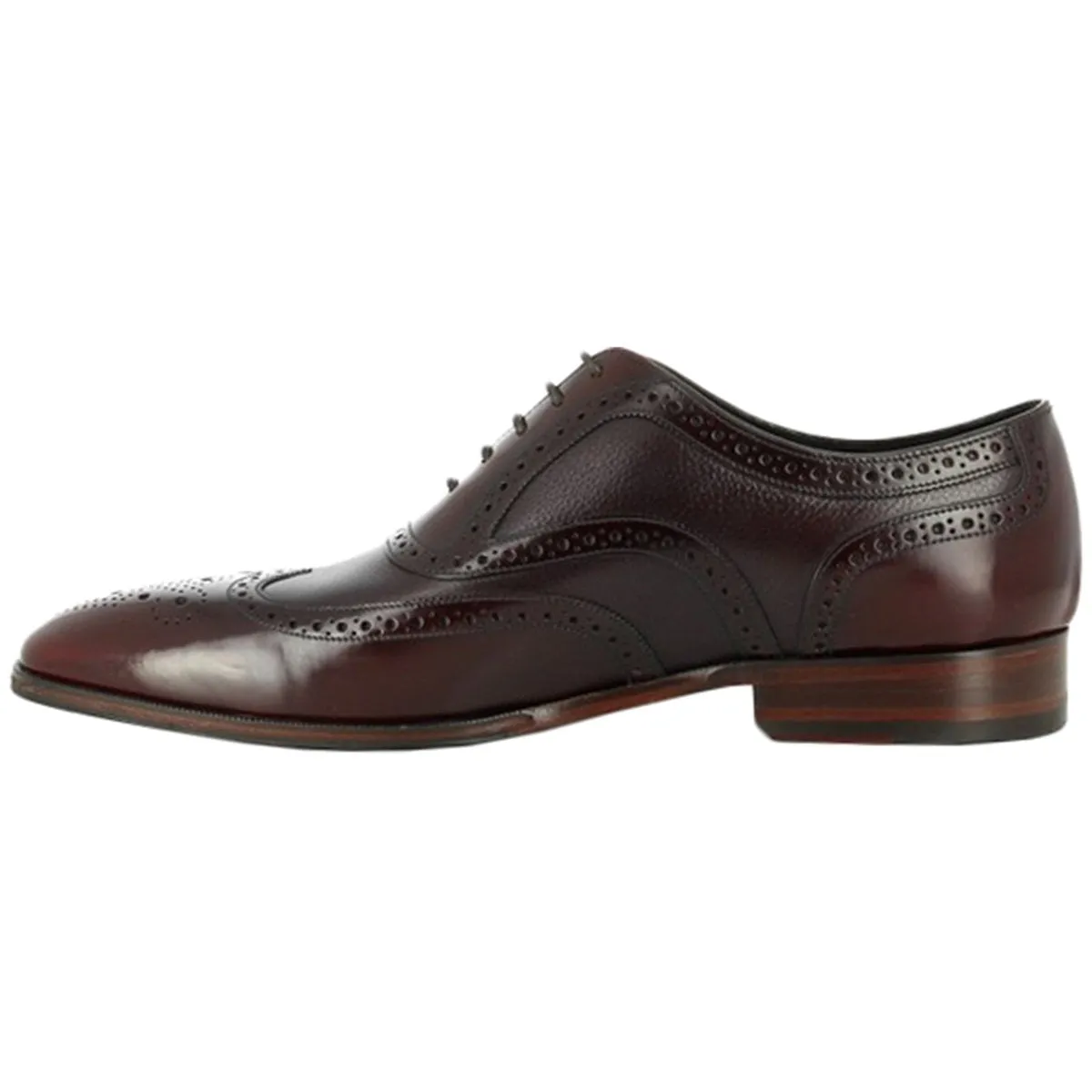 Baskerville Polished Leather Men's Brogue Shoes