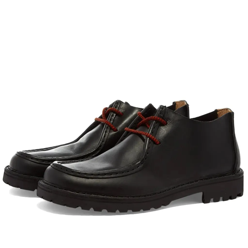 Beenflex MOC shoes, Black Leather