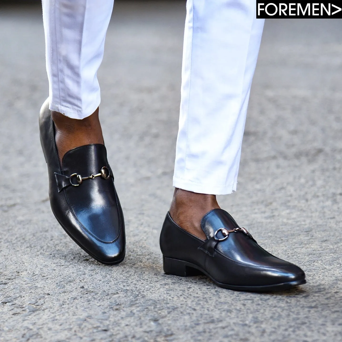 BERGAMO | Black Loafers