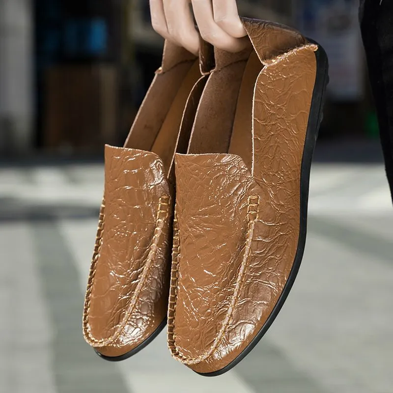 Boss Leather Loafers