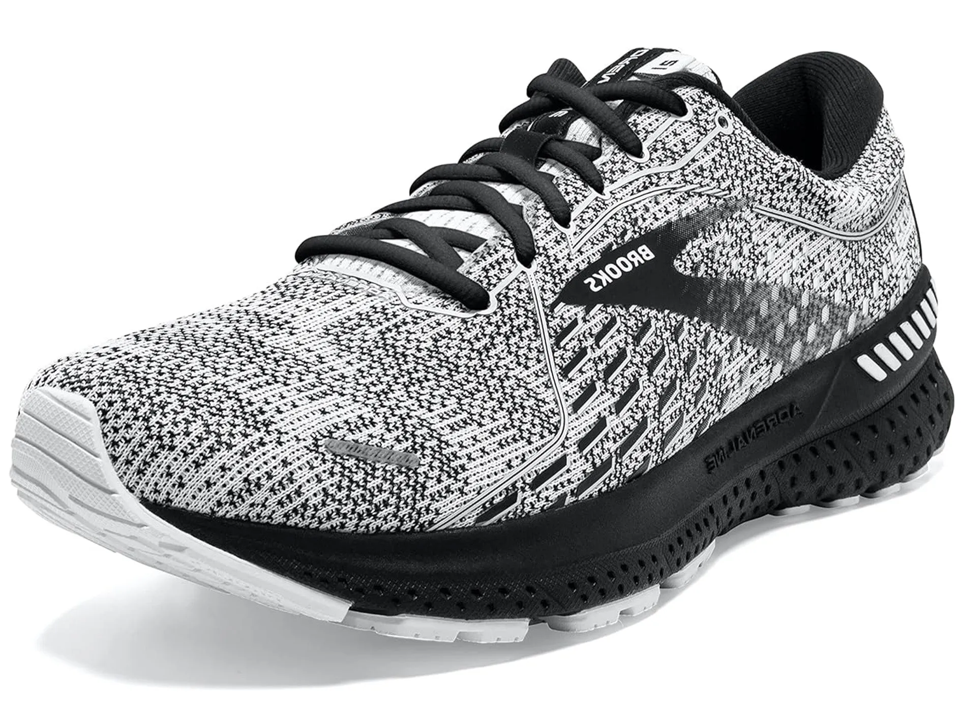 Brooks Mens Adrenaline GTS 21 Black/Grey <BR> 110349 1D 135