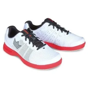 Brunswick Mens Fuze Red White Bowling Shoes