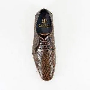 Cavani Rex Tan Formal Shoes