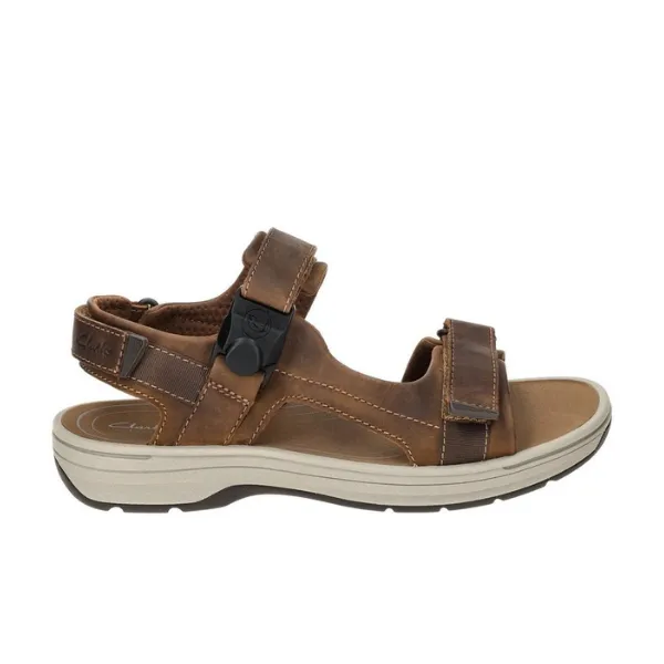 Clarks Men's Saltway Trail Sandal Tan