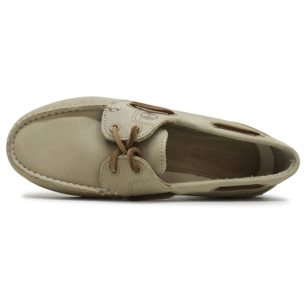 Classic Boat Nubuck Leather Women's Boat Shoes