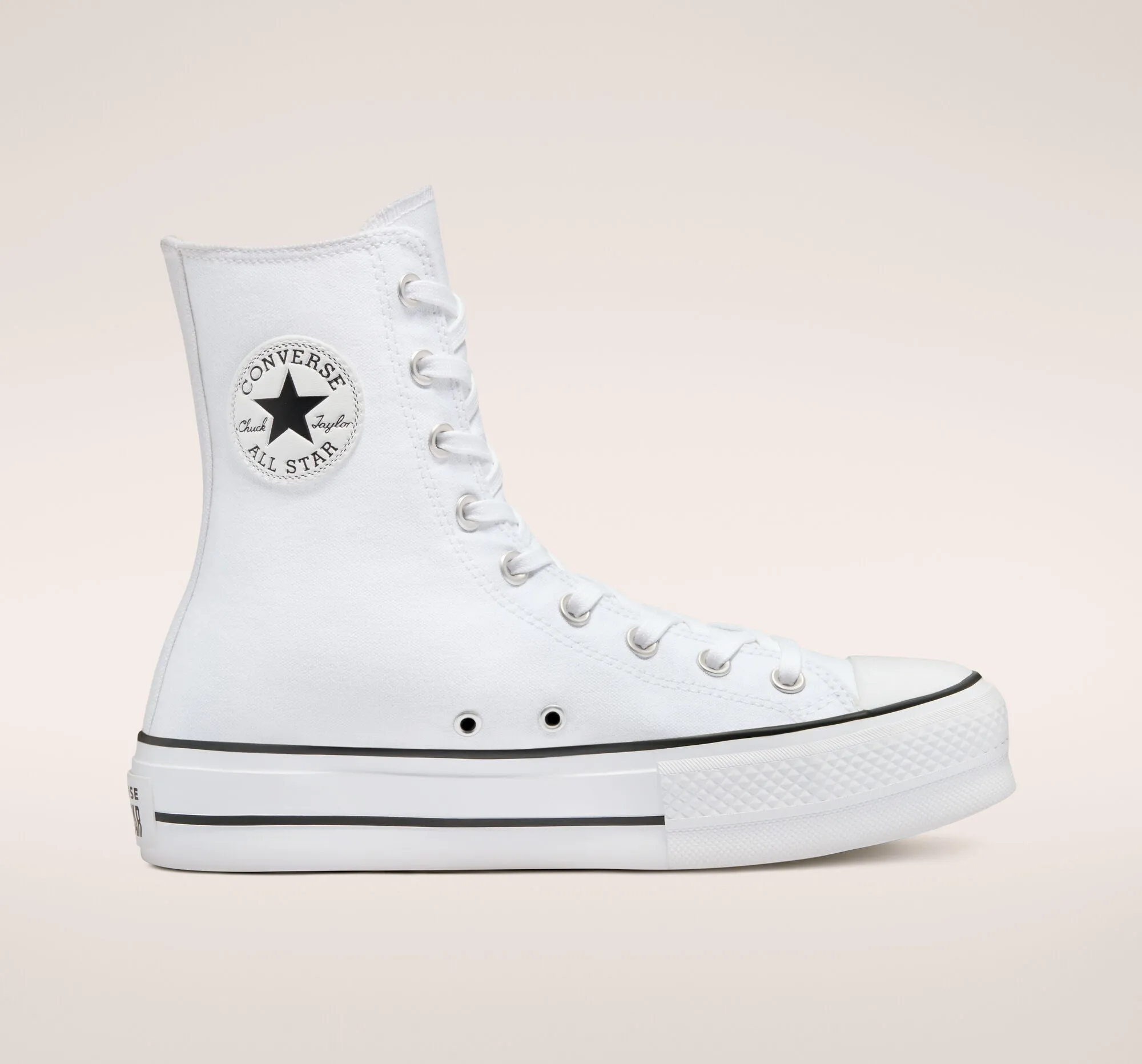 CONVERSE CHUCK PLATEAU EXTRA HIGH WHITE LIFT