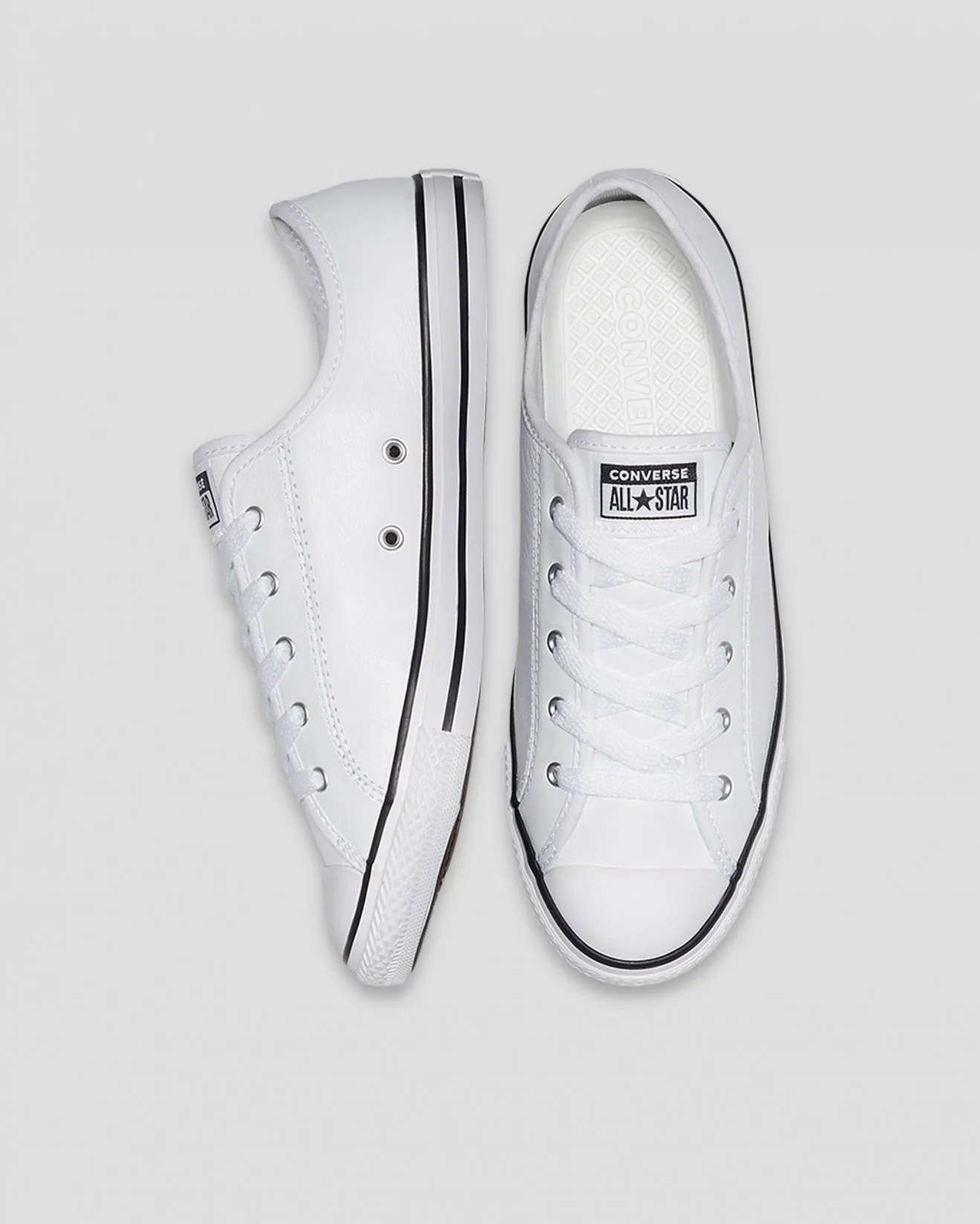 Converse Chuck Taylor Dainty Leather Low White