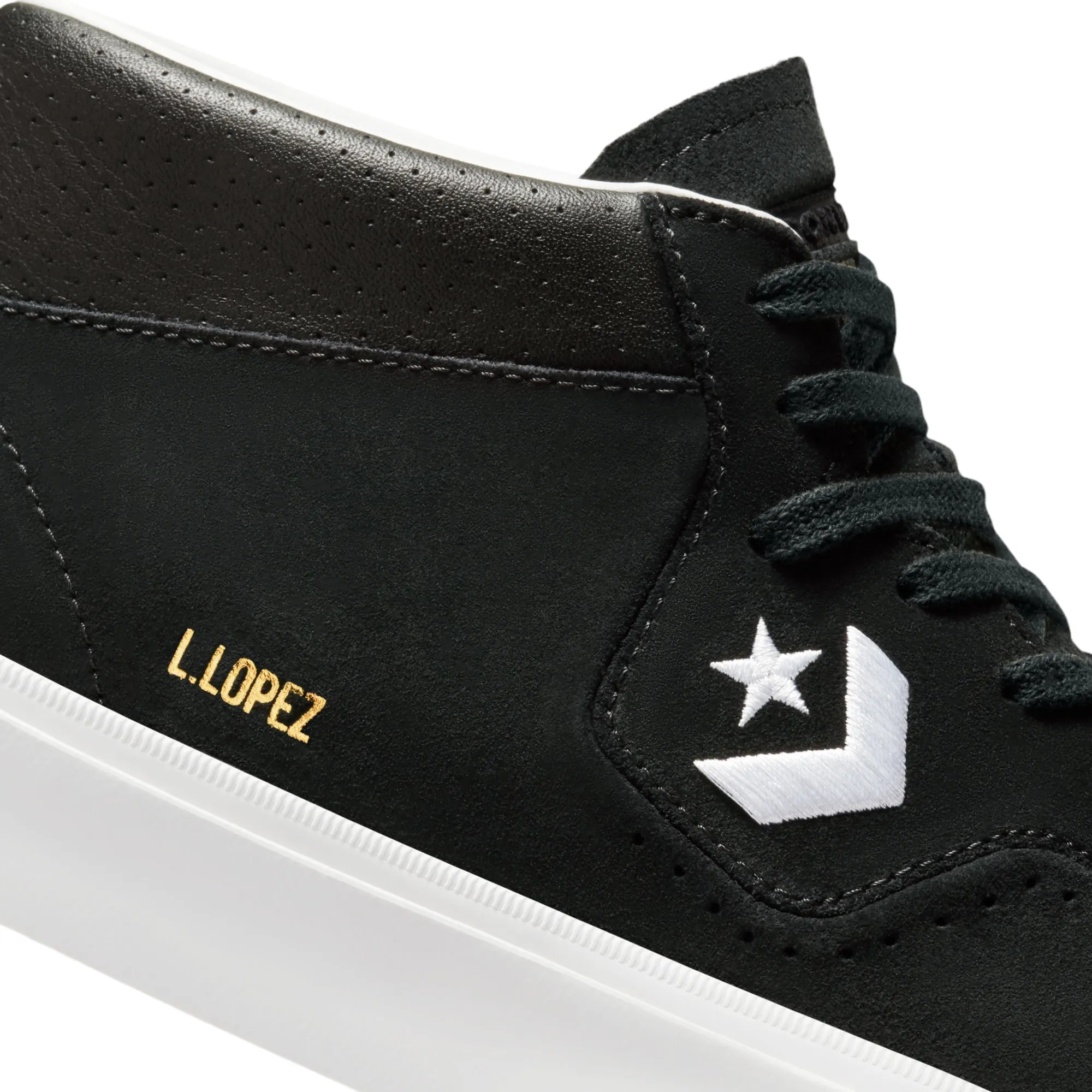 Converse CONS Louie Lopez Pro Mid Black/White