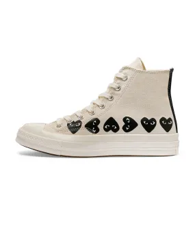 Converse CT70 High Multi Heart - White / Red