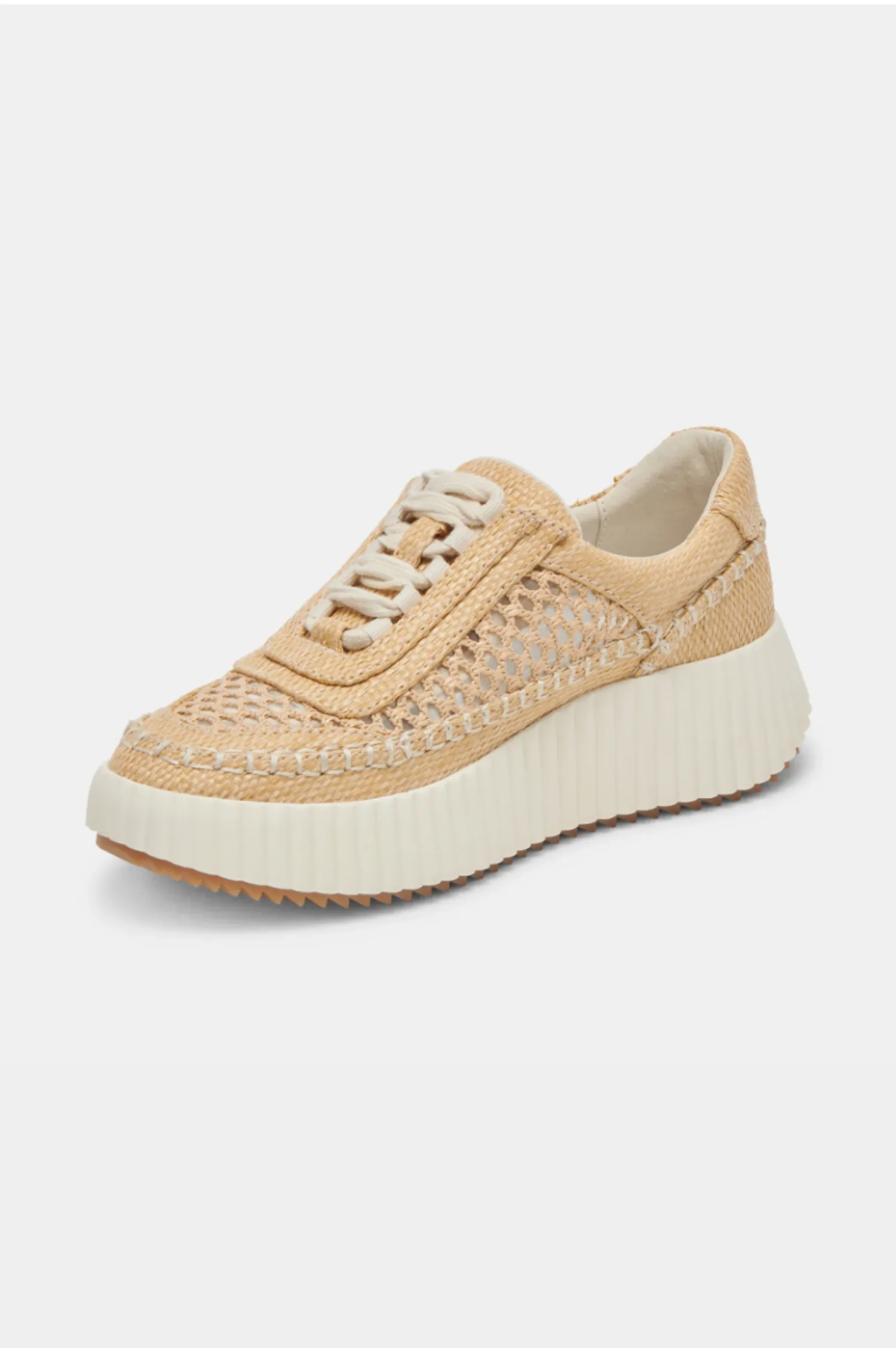 Dolen Sneakers - Light Natural Raffia