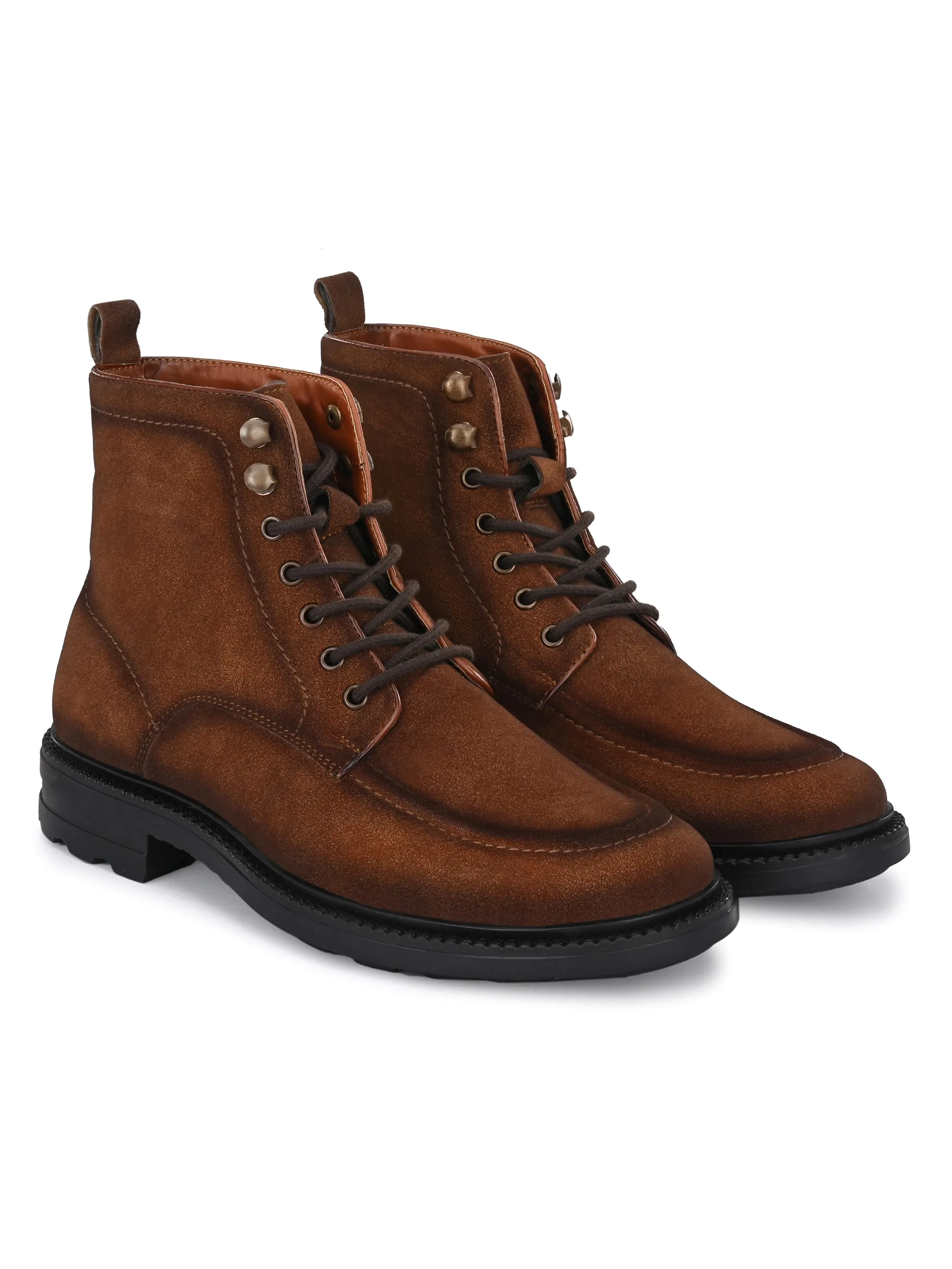 Fabian Tan Ankle Boots