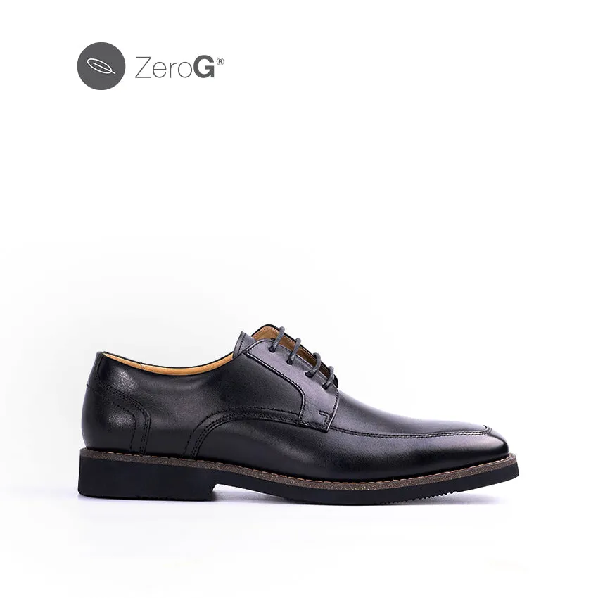 Garland Lace Up At Men's Shoes - Black Leather