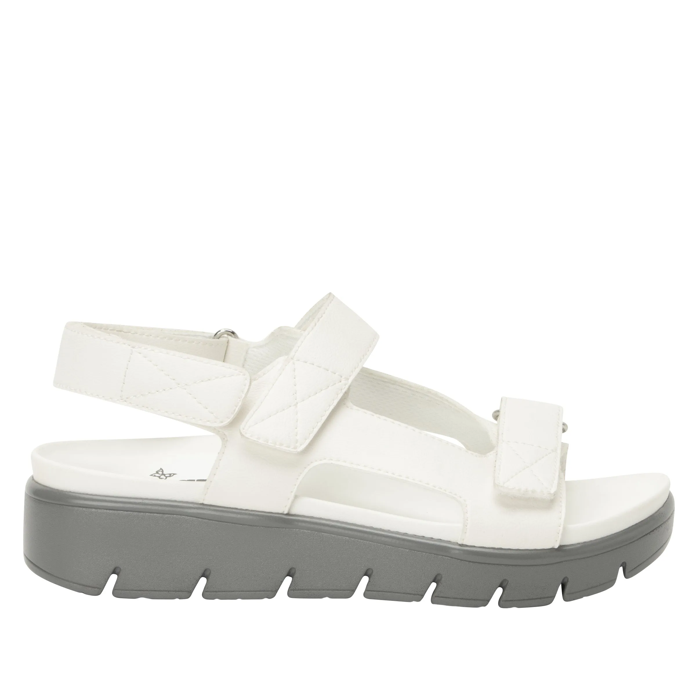 Henlee White Sandal