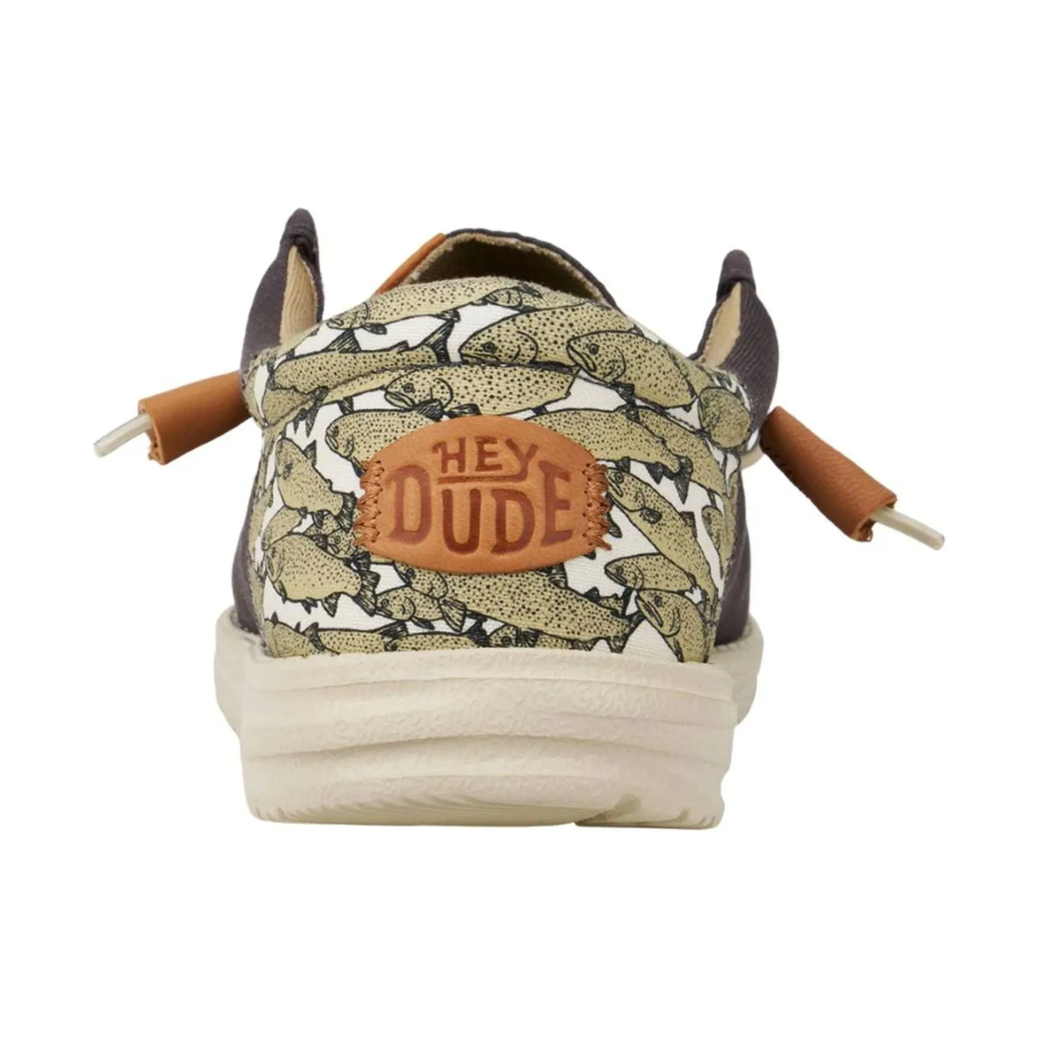 Hey Dude Men's Wally Funk Fish Camo - Black/Camo