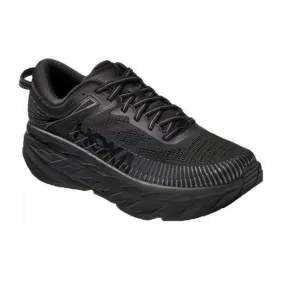 HOKA Men's Bondi 7 (Wide Width) Black/Black