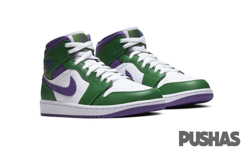 Jordan 1 Mid 'Incredible Hulk' (2020)