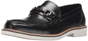 KENNETH COLE UNLISTED MEN'S WORK MODE SLIP-ON LOAFER, BLACK, 13 M US