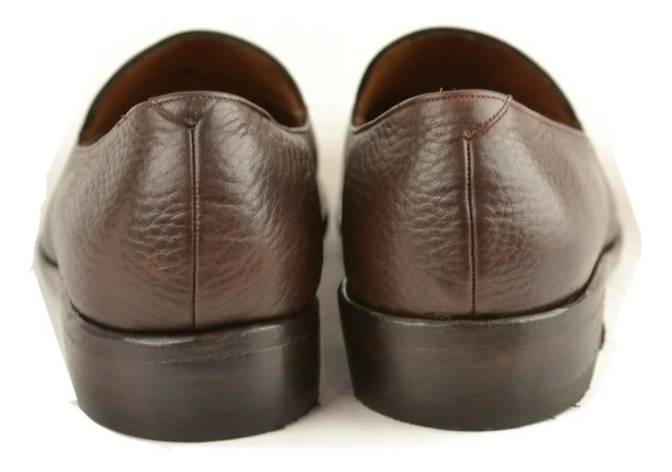 Loafer  |  Choc pebble grain calf