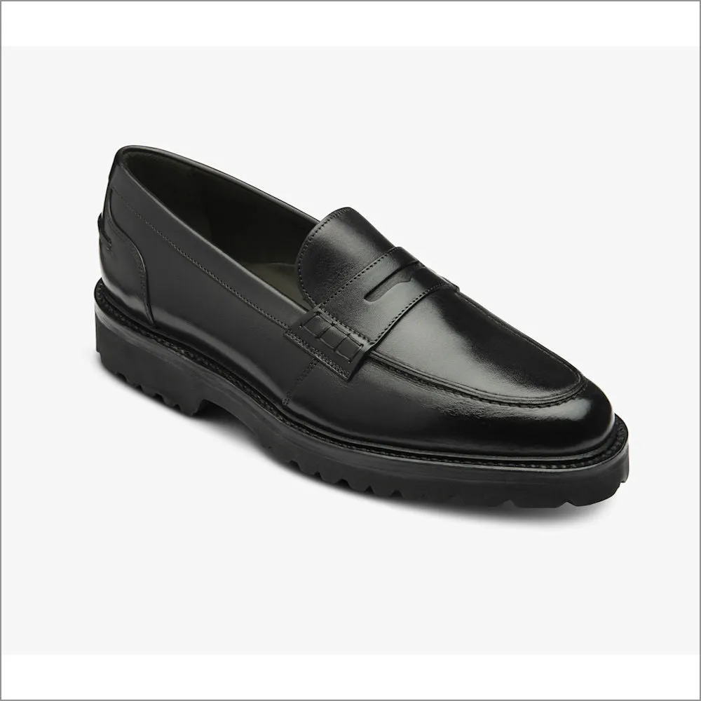 Loake Crux Black Premium Leather Loafer*