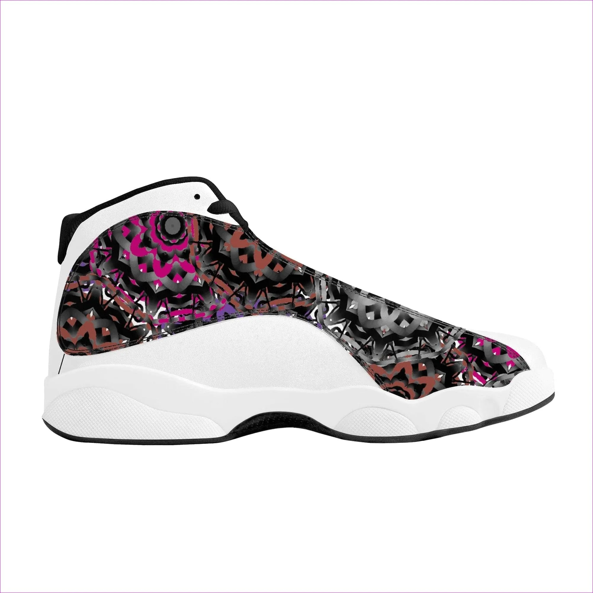 Mandala Graffiti Basketball Shoes