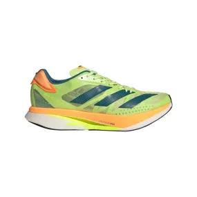 Men's Adidas Adizero Adios Pro 2, Pulse Lime/Real Teal/Flash Orange, 11.5 D Medium