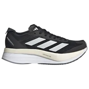 Men's Adidas Adizero Boston 10, Black/Ftwr White/Grey Five, 8.5 2E Wide