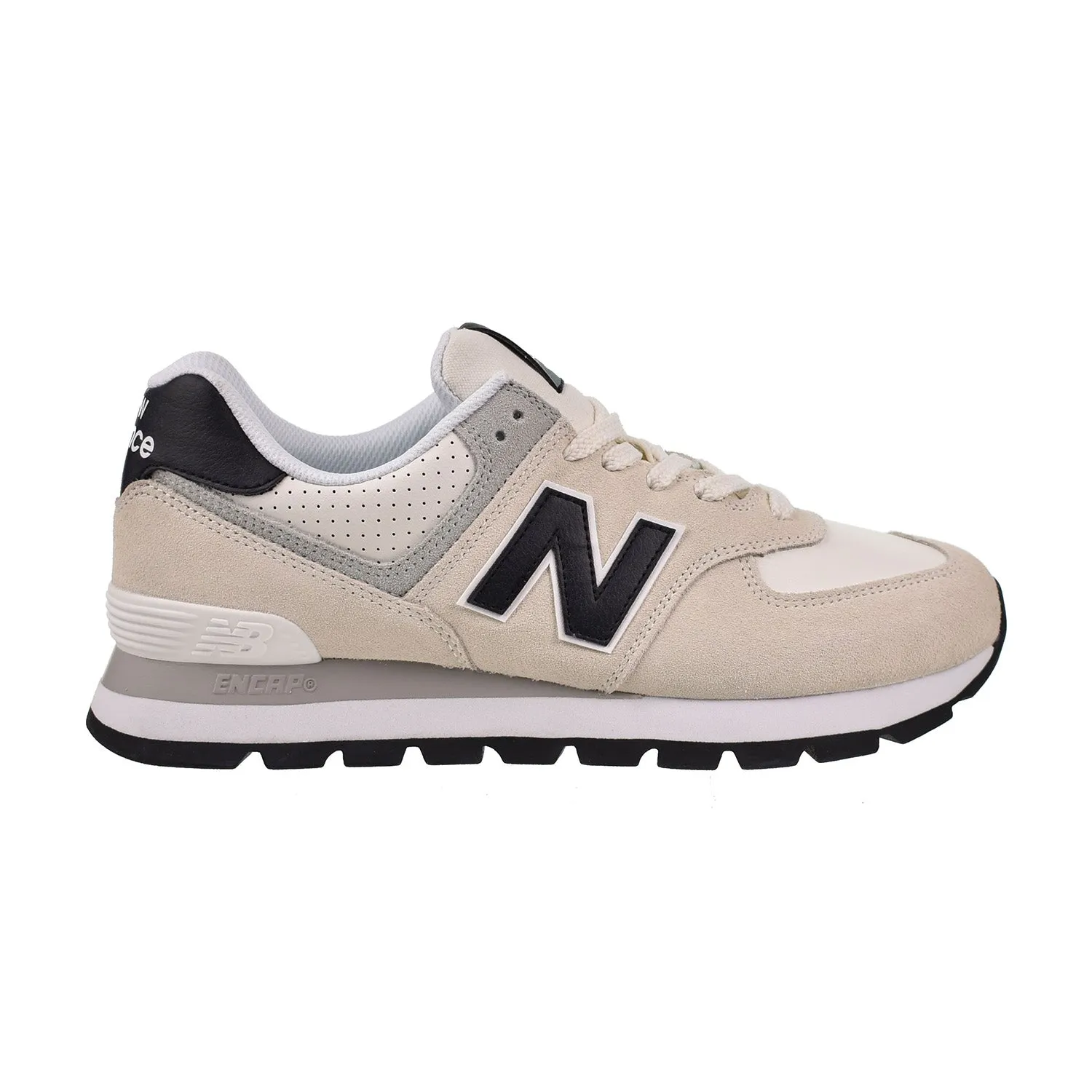 New Balance 574 Men's Shoes White-Black