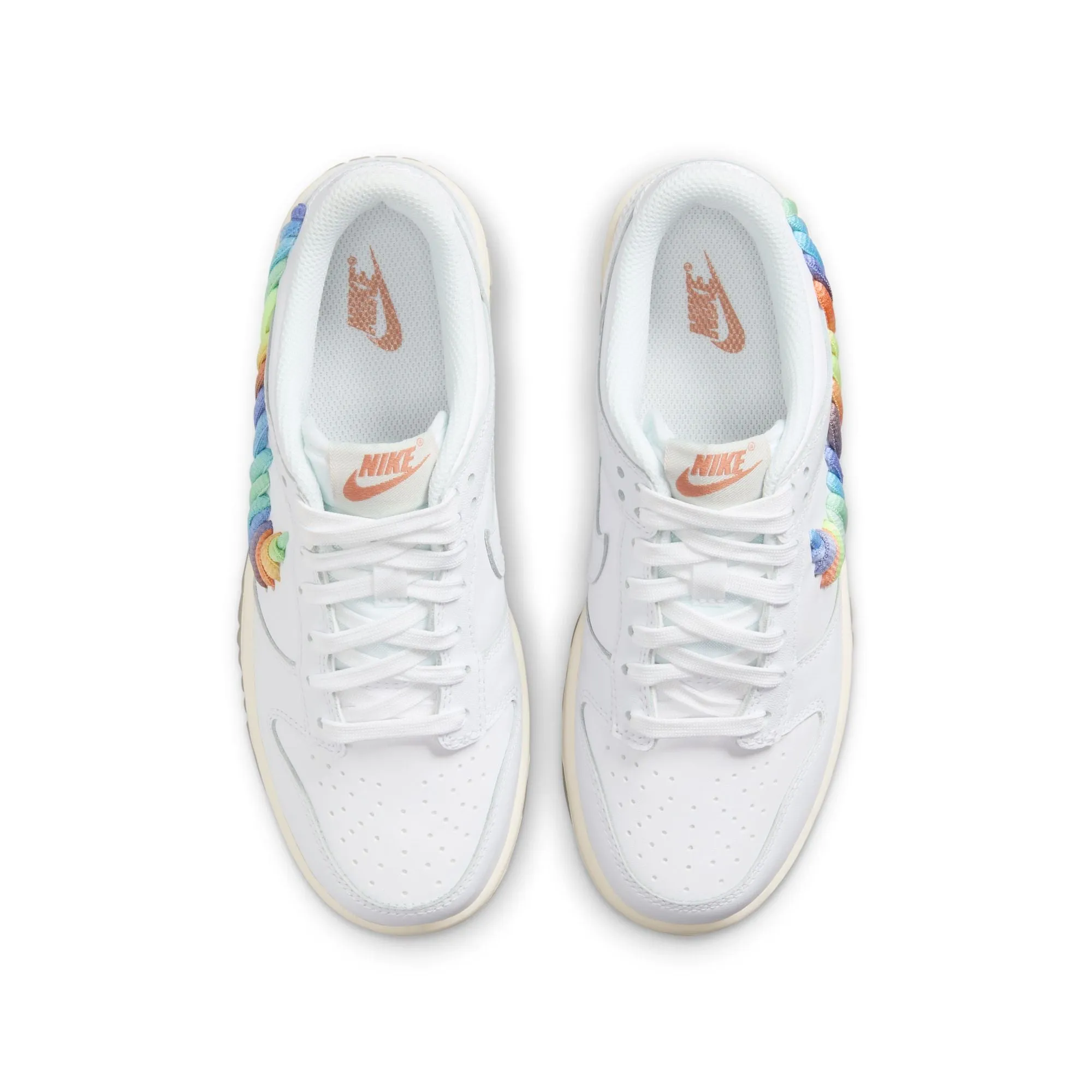 Nike Dunk Low SE GS (White/Multi-Color/Terra Blush)