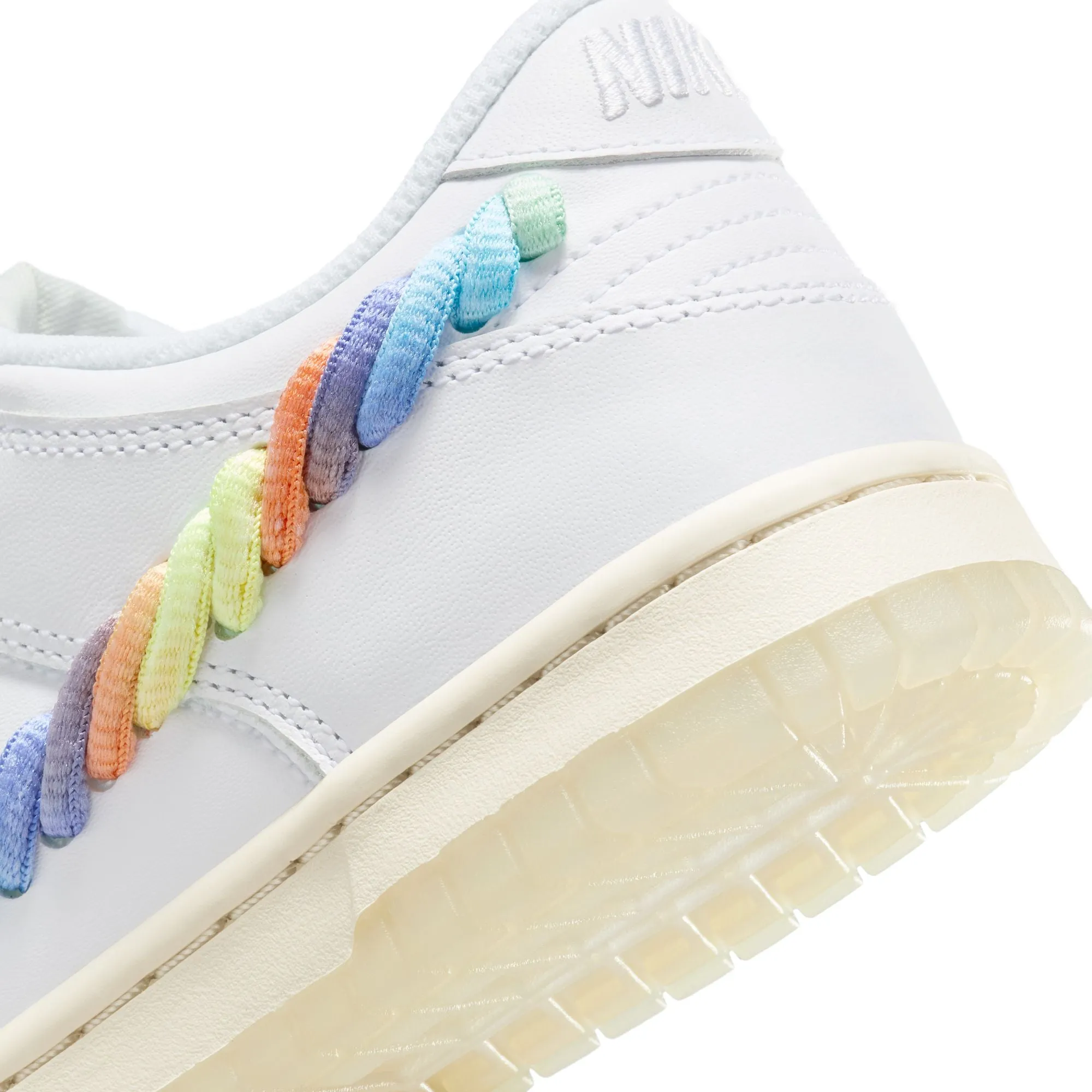 Nike Dunk Low SE GS (White/Multi-Color/Terra Blush)