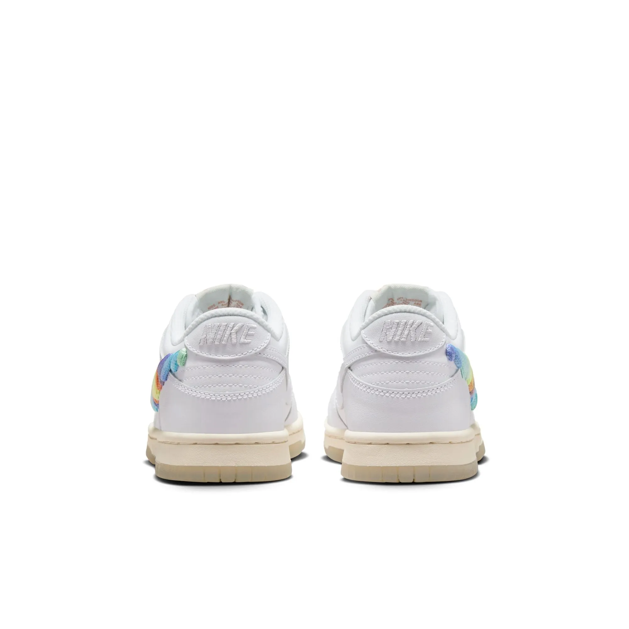 Nike Dunk Low SE GS (White/Multi-Color/Terra Blush)