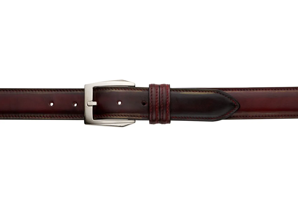 Oxblood Leather Belt