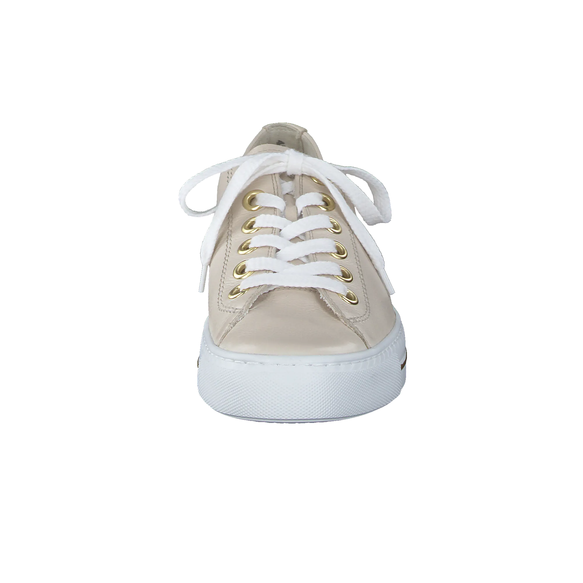 Paul Green Cream Leather trainer 4704 -285