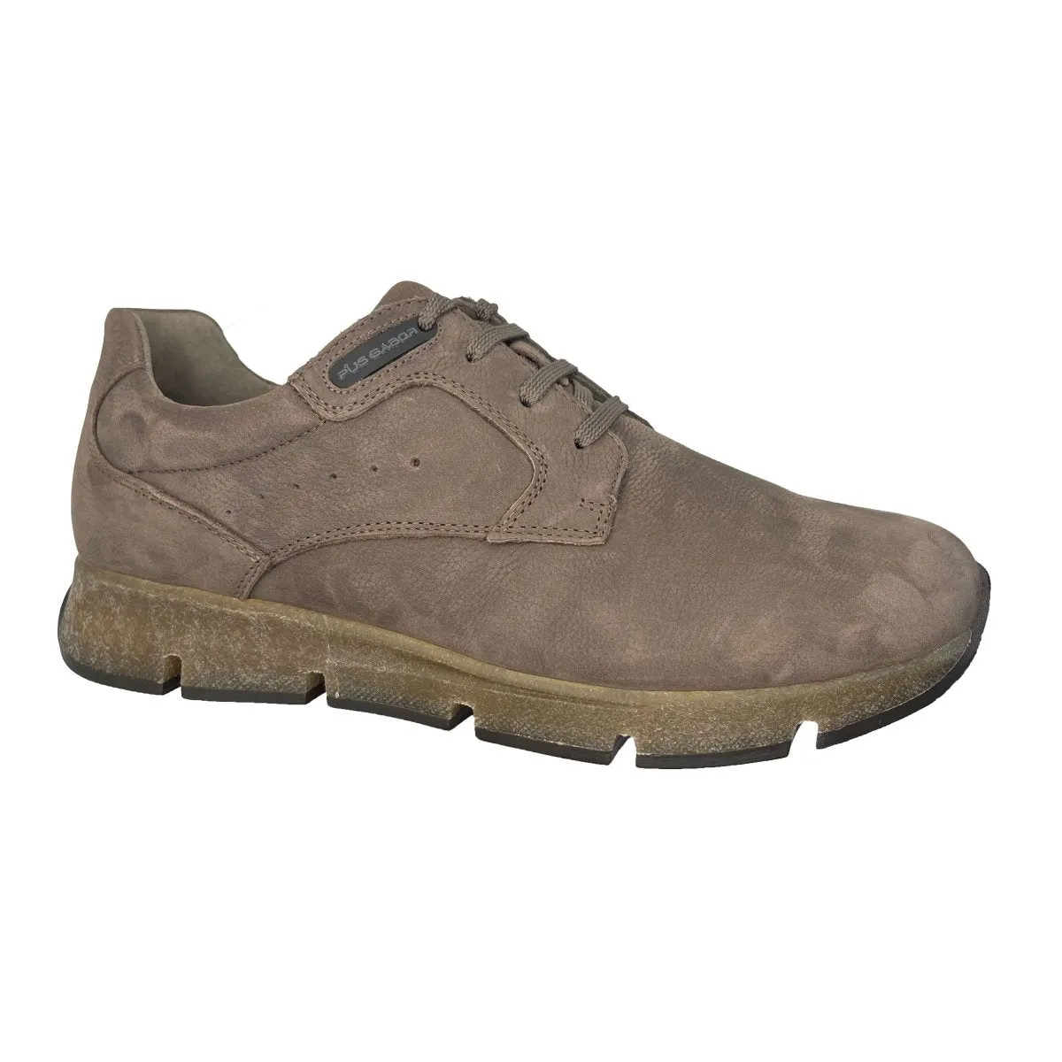 Pius Gabor Men's Grey Nubuck Oxford