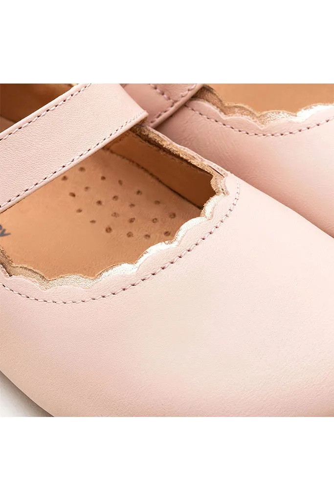 Roundy Shoes - Cotton Candy / Metallic Salmon