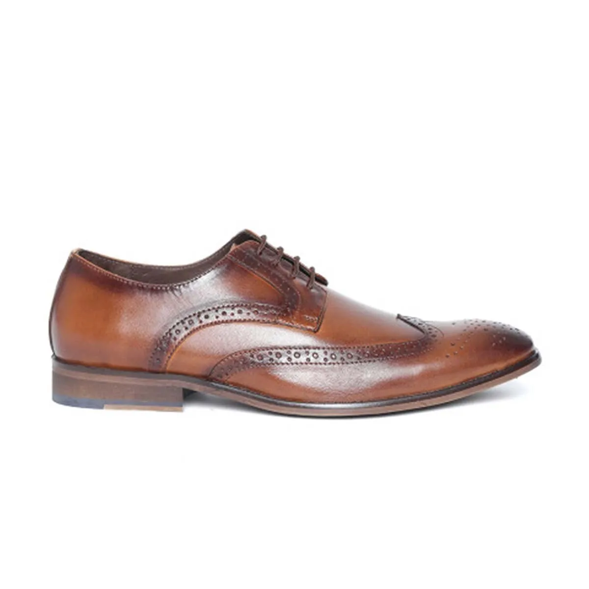 Tan Leather Brogue shoes