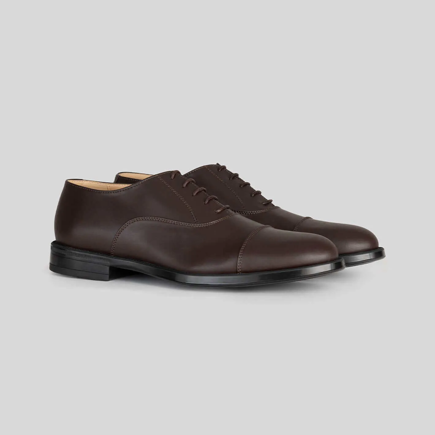 THE CAP TOE - Classic Men's Oxford - Corn Leather