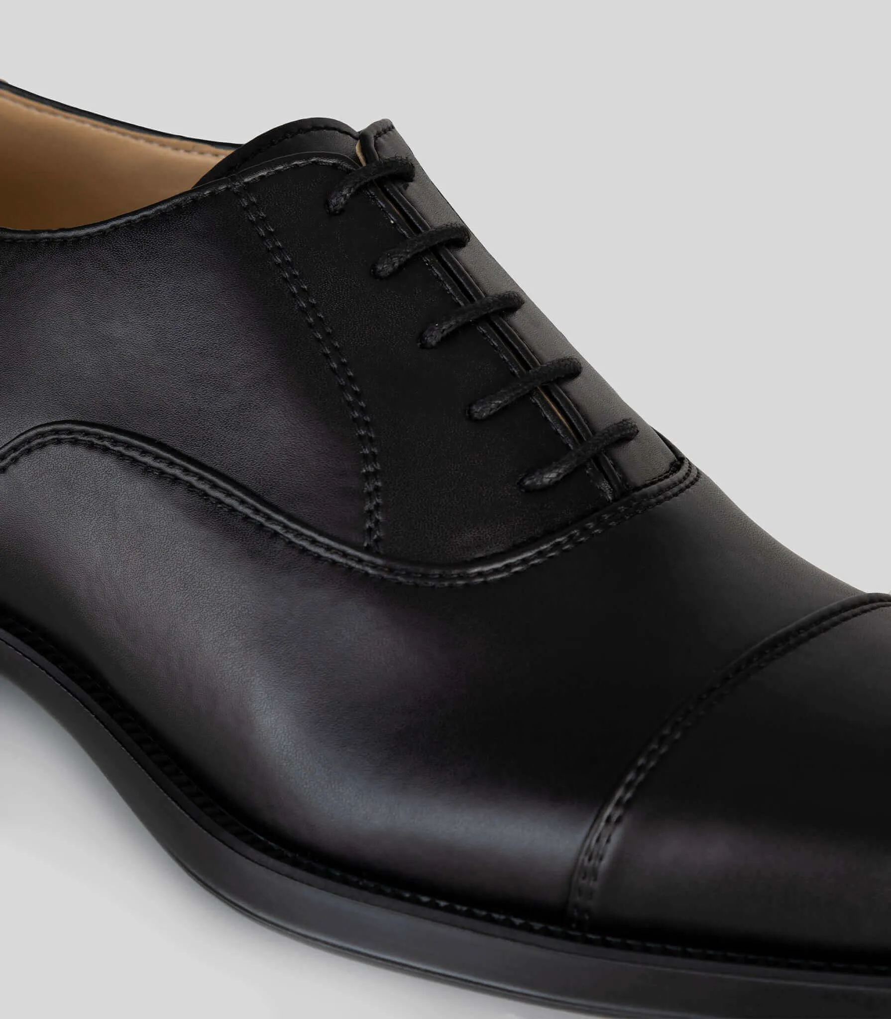 THE CAP TOE - Classic Men's Oxford - Corn Leather