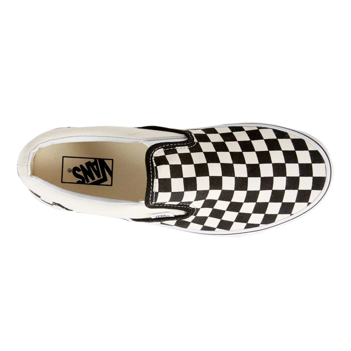 Vans Unisex Slip On Black/White Checkerboard