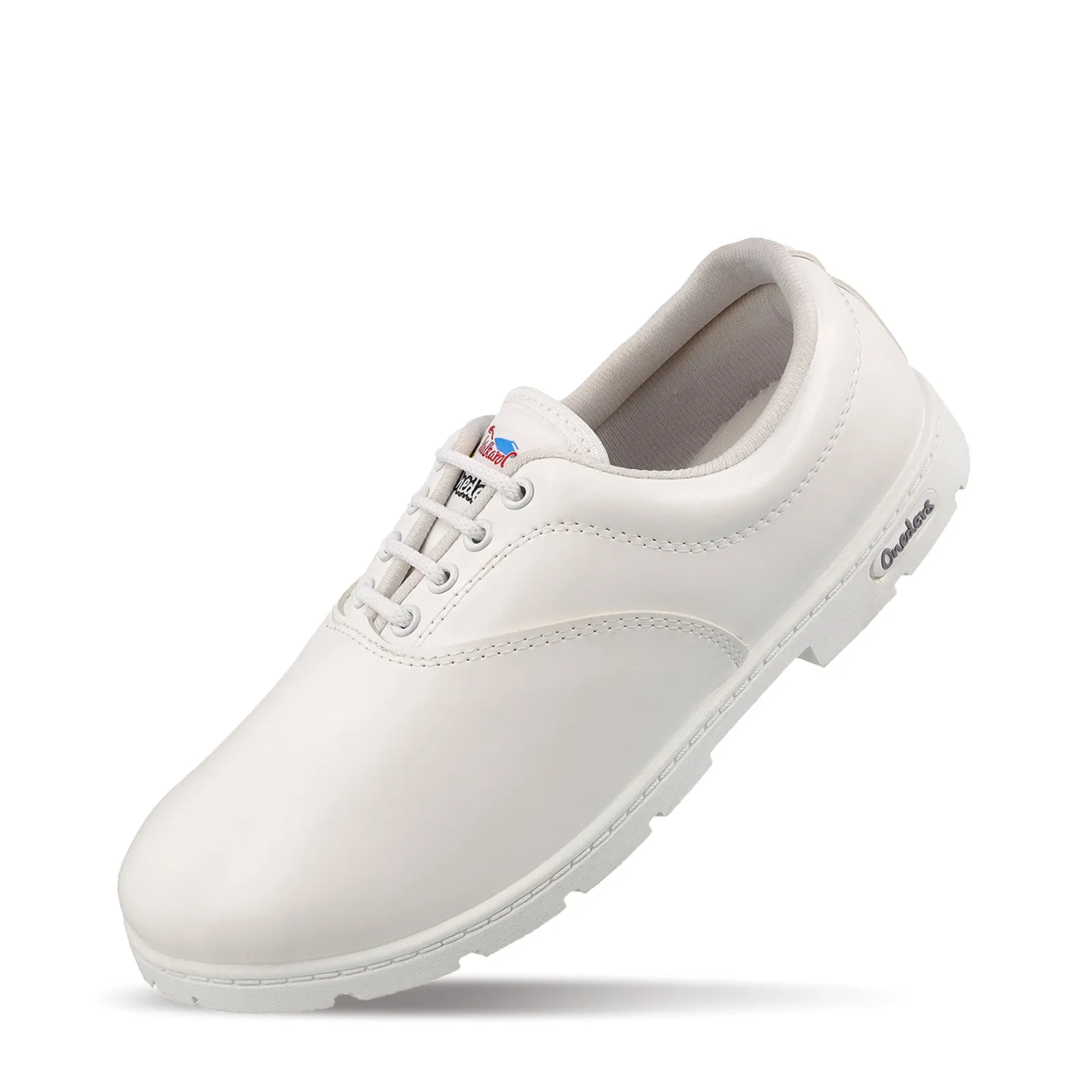 Walkaroo Senior boys School Shoes - WV522 White