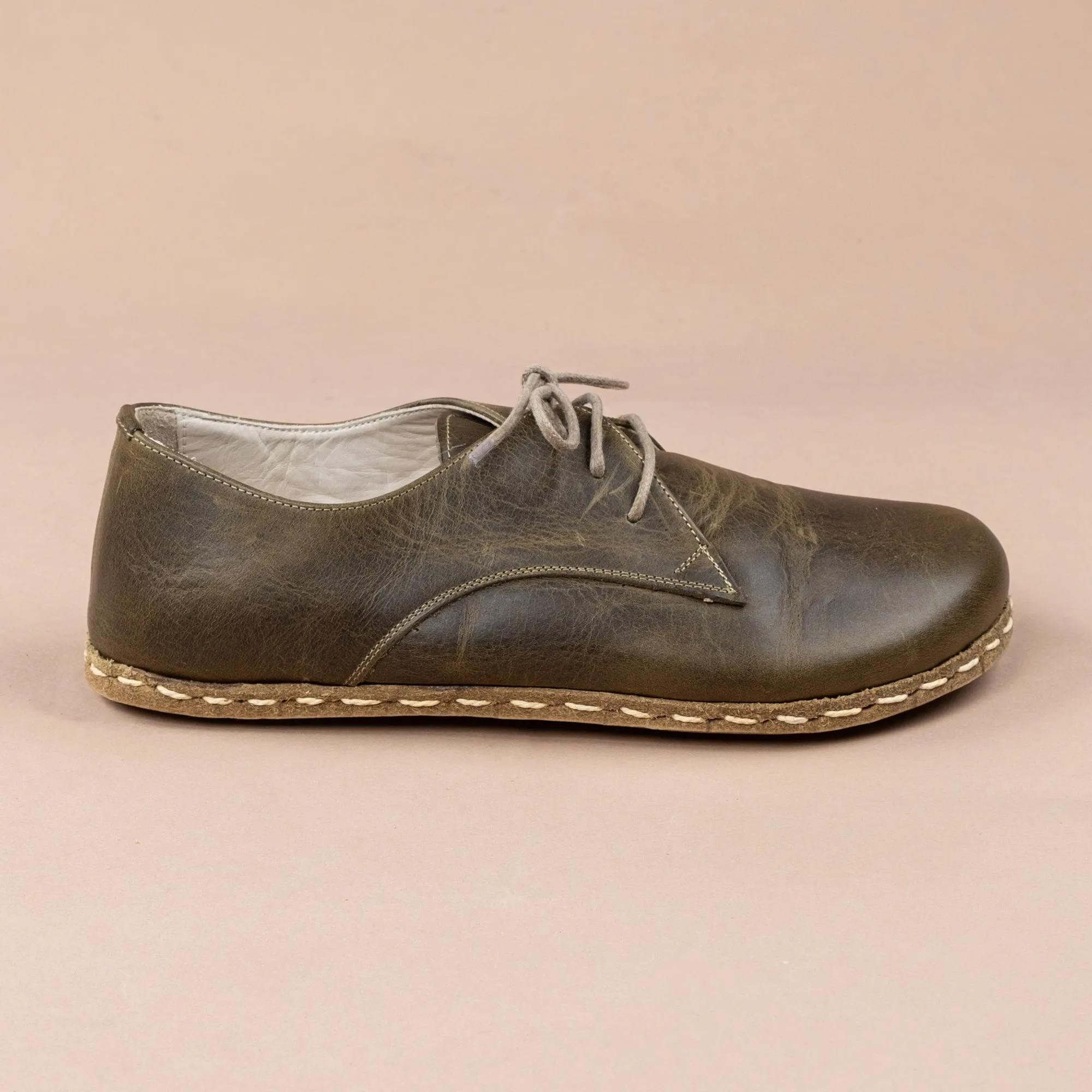 Women's Green Oxfords