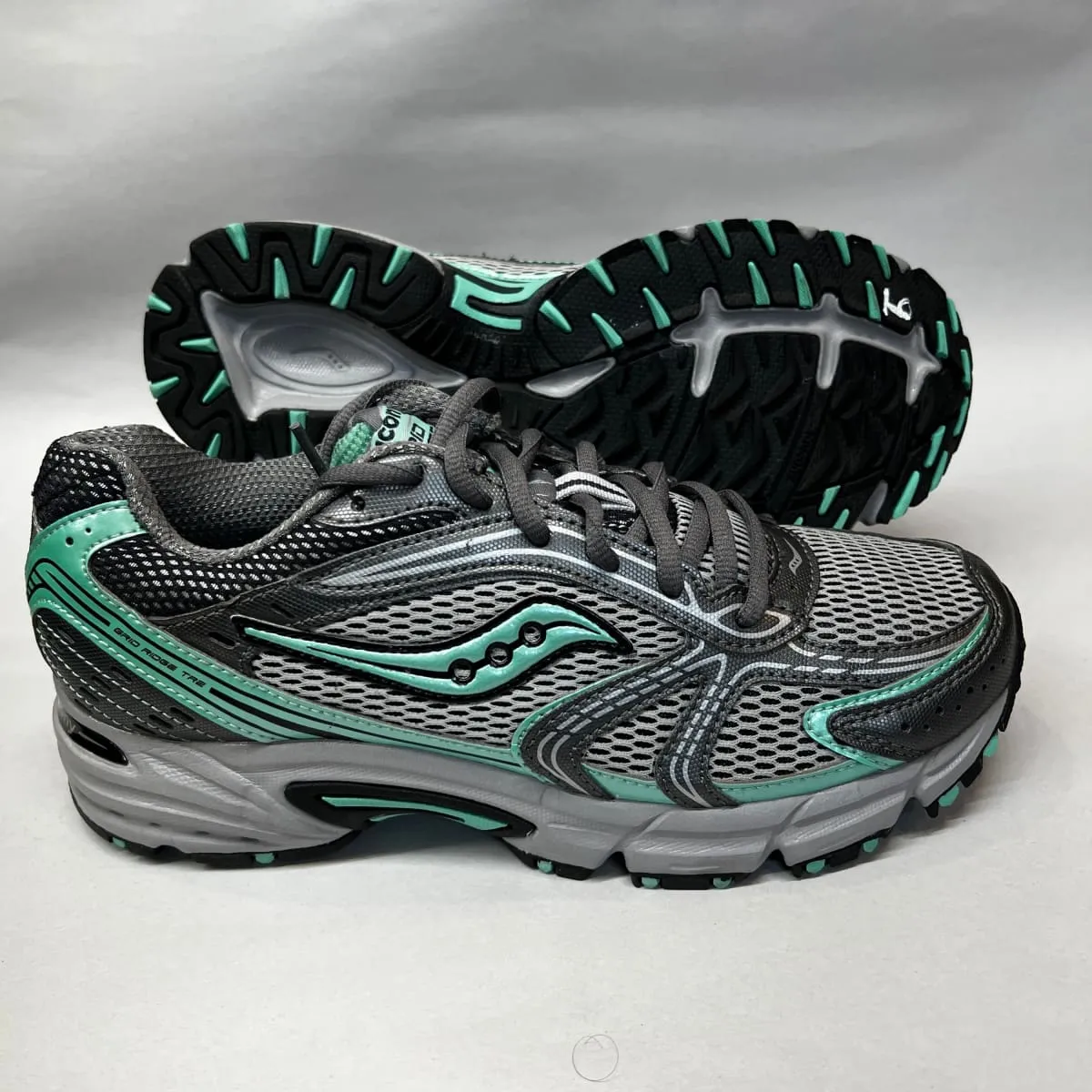 Women's Grid Grid Ridge TR2 Trail Running - Grey/Green