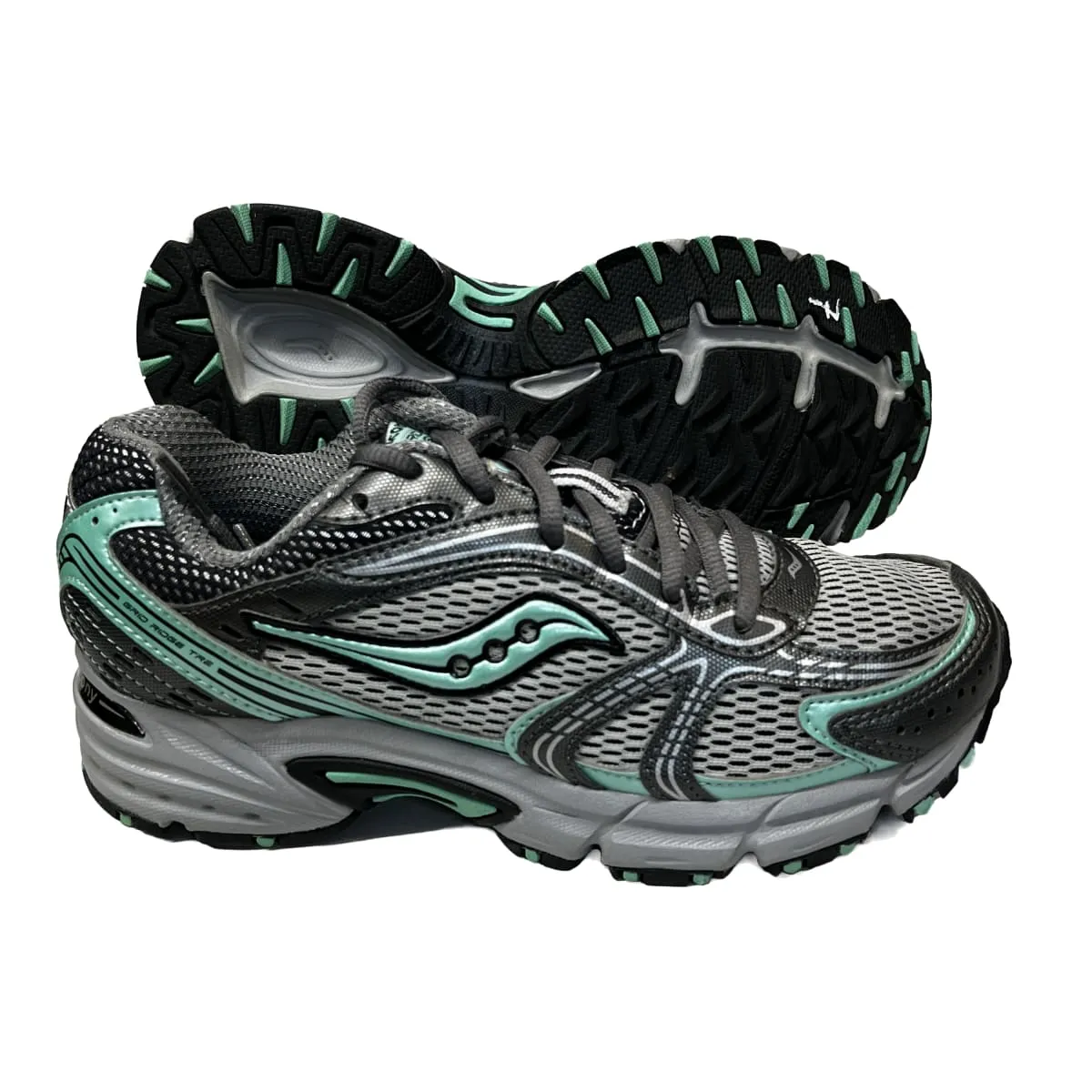 Women's Grid Grid Ridge TR2 Trail Running - Grey/Green