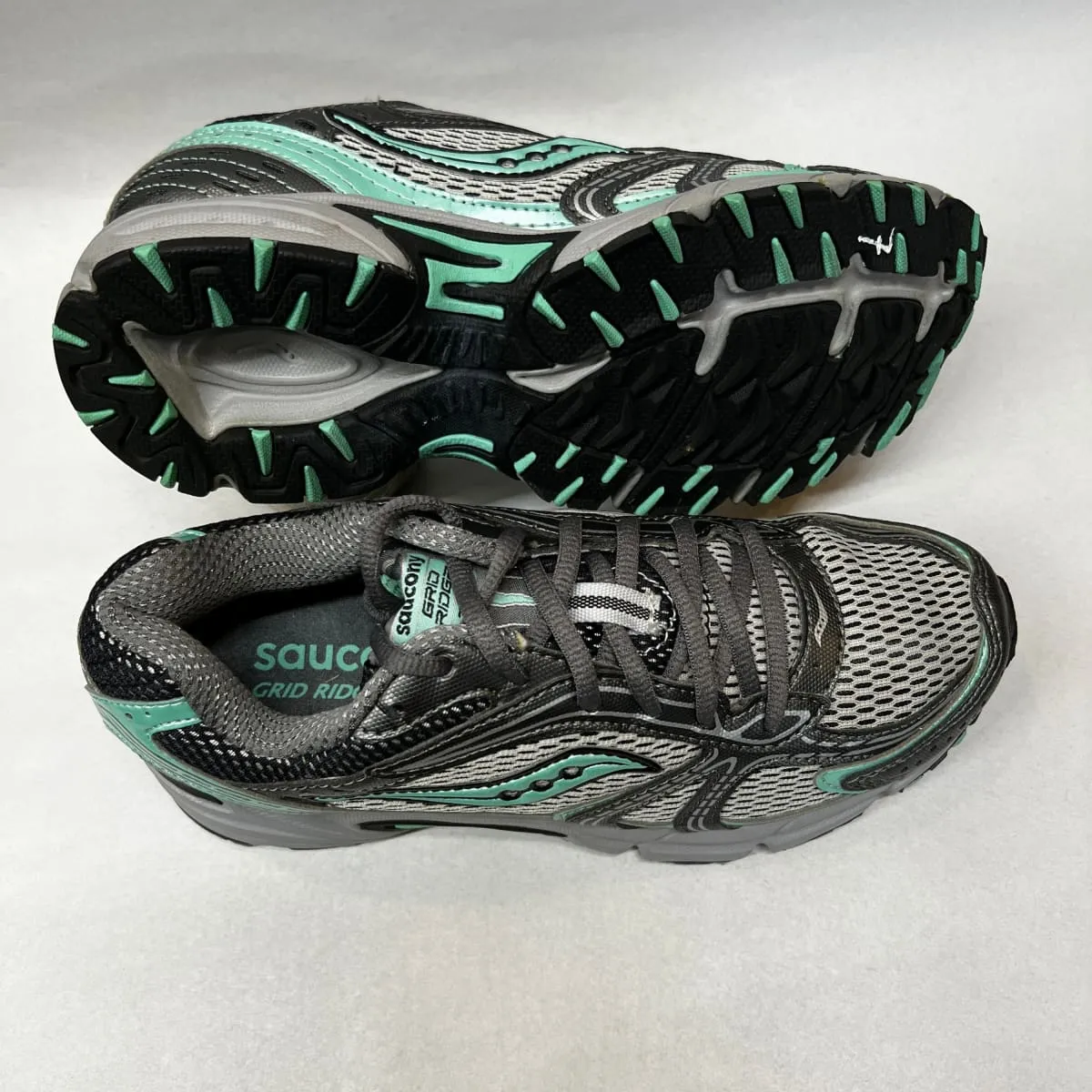 Women's Grid Grid Ridge TR2 Trail Running - Grey/Green