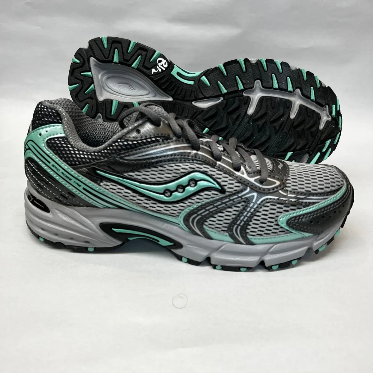 Women's Grid Grid Ridge TR2 Trail Running - Grey/Green