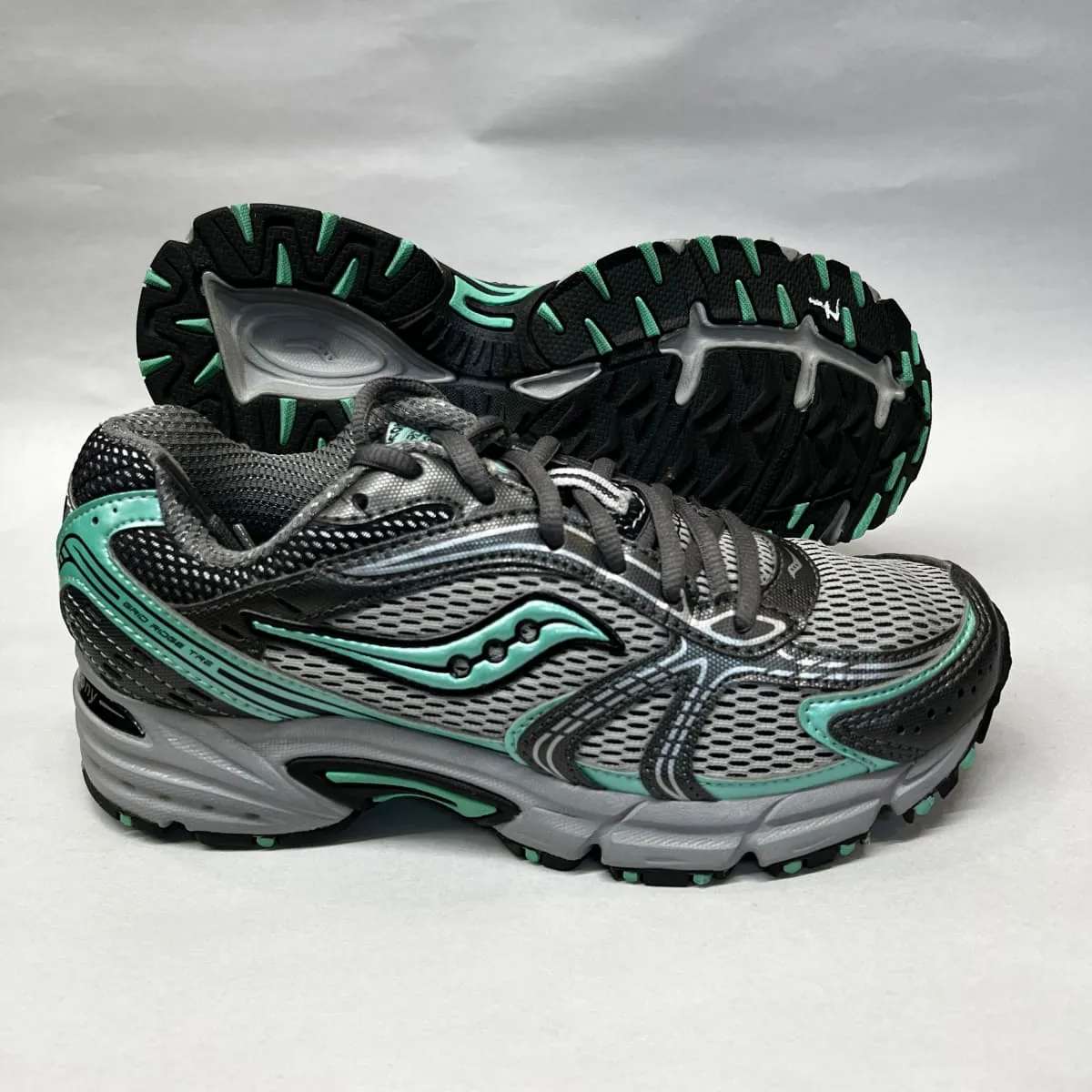 Women's Grid Grid Ridge TR2 Trail Running - Grey/Green