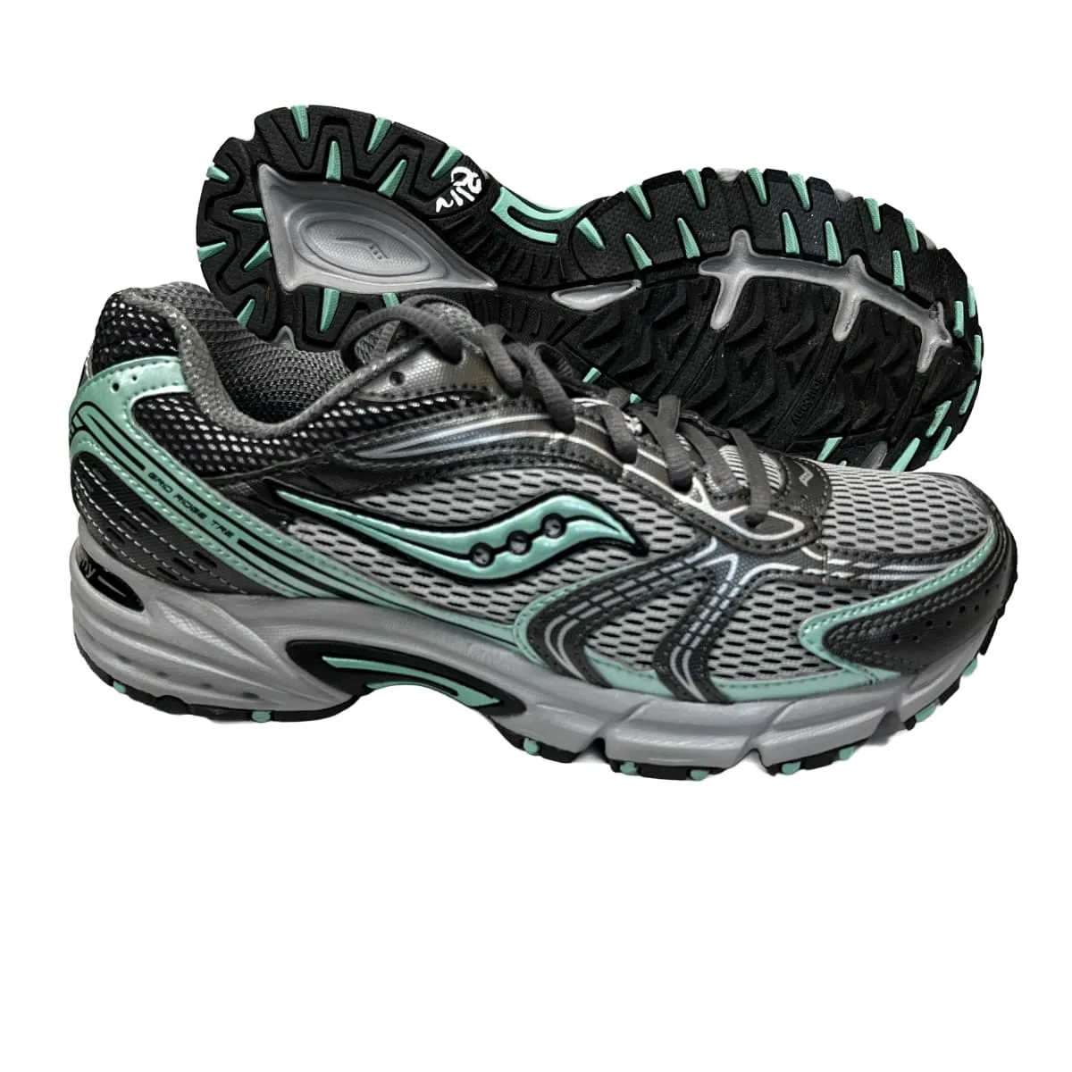 Women's Grid Grid Ridge TR2 Trail Running - Grey/Green